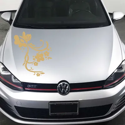 Produktbild von Aufkleber - Autoaufkleber "Rankelement Vera" 50cm x 36cm gold - Tuning Carystyling Heckscheibe Auto