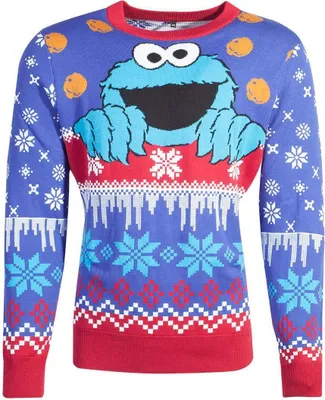 Produktbild von Sesamestreet - Cookiemonster Knitted Uni Jumper Multicolor-M