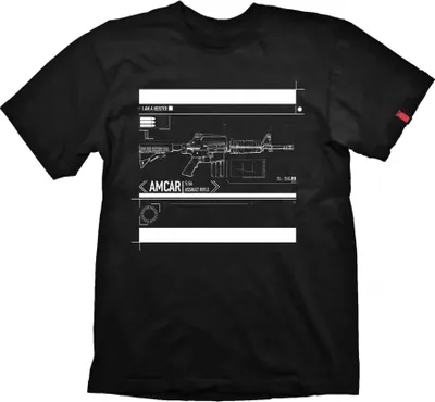Produktbild von Payday 2 T-Shirt Amcar Schwarz S