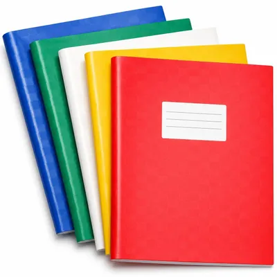 Produktbild von 15x bunte Hefthüllen A4 – Heftumschläge & Heftschoner für Schulhefte, Bücher & Schulbücher – Blickdicht und strapazierfähig (15x bunt)