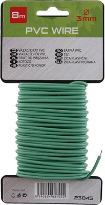 Produktbild von LEVIOR - Bindedraht 3 mm x 8M gummiert