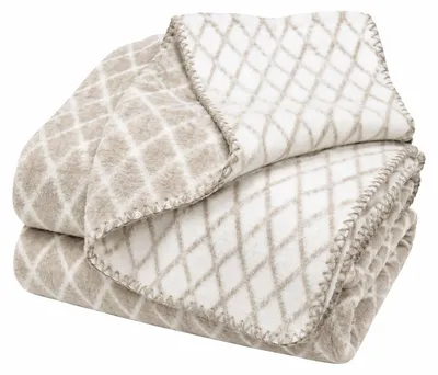 Zdjęcie produktu dla Przytulny koc w kratę 150x200 cm - Wyjątkowo miękki i puszysty koc polarowy, hipoalergiczny i łatwy w pielęgnacji - Certyfikat Oeko-Tex