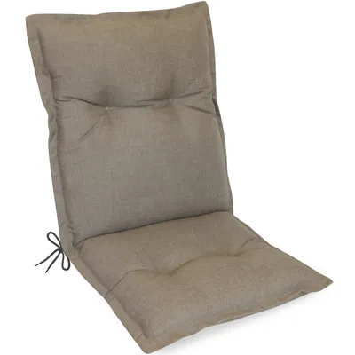 Produktbild von Herlag Niedriglehner-Stuhlauflage AVA Sun-Guard 103x50x9cm Taupe Polster für Gartenstuhl extra dick UV- & Fleckschutz