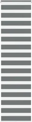 Imagen del producto de Estor cebra gris oscuro 60x200cm tejido ancho 55,9 cm poliéster