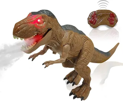 Produktbild von Spielfigur Ferngesteuerter Dinosaurier Spielzeug ab 4 5 6 8 jahre jungen mit LED