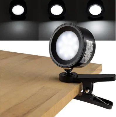 Produktbild von ChiliTec 23983 REV Akku Clip-Leuchte 150lm Klammer + Klebepad