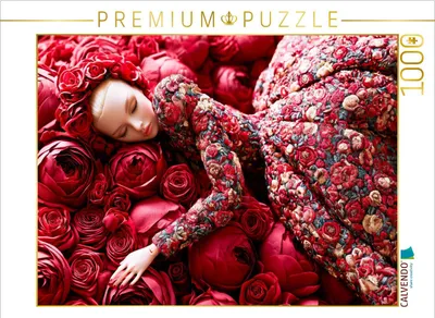 Produktbild von CALVENDO Puzzle Rosenkönigin | 1000 Teile Lege-Größe 64x48cm Foto-Puzzle für glückliche Stunden