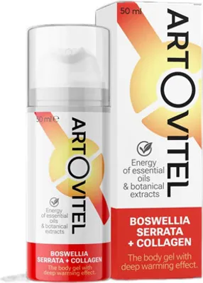 Produktbild von Artovitel Körpergel mit wärmendem Tiefeneffekt | 50 ml