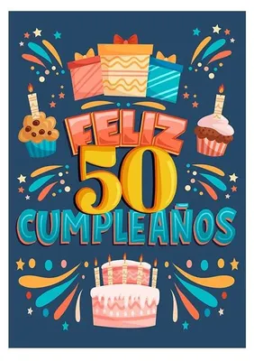 Imagen del producto de Tarjeta de cumpleaños para el 50º aniversario