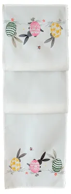 Produktbild von Tischläufer DENISE Ostern Osterhasen Ostereier Polyester 40 x 140 cm