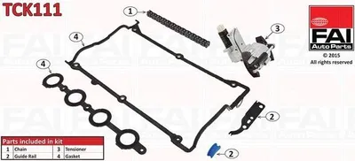 Immagine prodotto di Set di catene di distribuzione FAI AutoParts