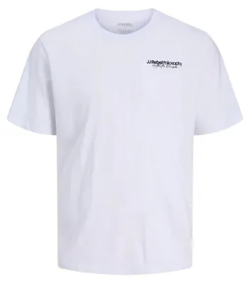 Produktbild von Jj Rebel Zack Sn Kurzarm-t-shirt Weiß M Mann Weiß M