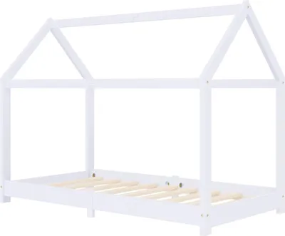 Obrázok produktu pre vidaXL Detská posteľ Biela masívna borovica 70 x 140 cm