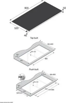 Image de Plaque induction Asko HI5954FBG1 Induction 90cm HI5954FBG1