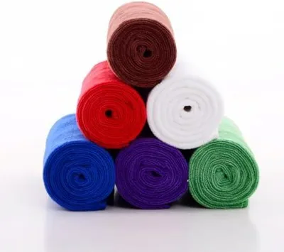 Produktbild von 5er-Pack saugfähige und komfortable Mikrofaser-Haartücher, schnelltrocknend für Yoga und Fitnessstudio