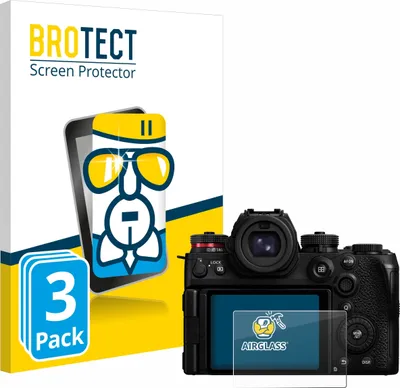 Produktbild von 3x BROTECT Schutzglas für Panasonic Lumix S1R II Schutzfolie Panzer Folie Glas Display Schutz klar