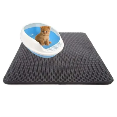 Imagen del producto de Alfombrilla de doble capa para mascotas 45x60cm