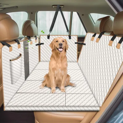 Produktbild von Wasserdichte Hundedecke für die Rückbank des Autos