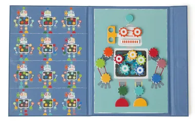 Produktbild von SCRATCH-Roboter in Farben und Formen