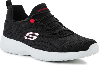 Produktbild von Skechers Sport Mens DYNAMIGHT Sneakers Men schwarz/rot , Schuhgröße:43 EU