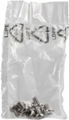 Produktbild von Linsenschrauben bis 4 mm Materialstärke, 0,5x0,8 cm, 10 Stück