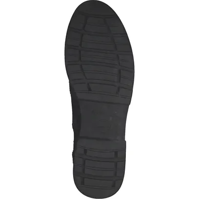 Produktbild von Tamaris Damen Stiefelette Lack Budapester Reißverschluss Stretch 1-25489-29, Größe:37 EU, Farbe:Schwarz