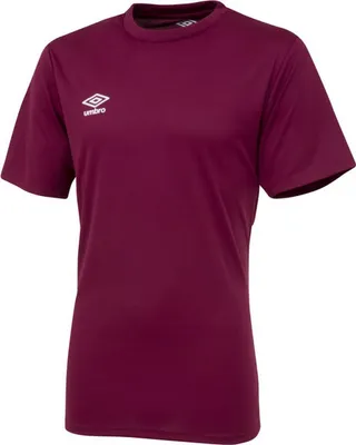 Image de Umbro - Maillot manches courtes "Club" pour homme UO258 (XL) (Rouge vin)