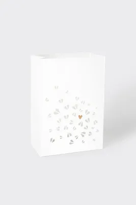 Produktbild von Räder Lichttüten 2er Set Herzen 14,5x8x20,5cm