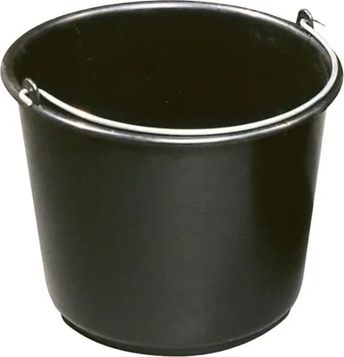 Produktbild von Eimer ReCycled® 16 Liter, Bau, Kunststoff, schwarz