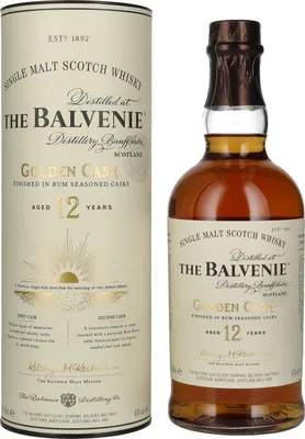 Produktbild von Balvenie 12 Years Golden Cask + Box 700ml 43% Vol.