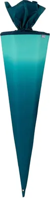 Produktbild von McNeill Schultüte Gradient Blue Lagoon petrol