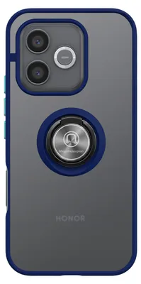 Productafbeelding van Avizar, hoesje voor de Honor 600 Lite met ringhouder en magnetische bevestiging, blauw