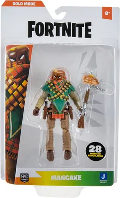 Produktbild von Jazwares FNT1012 - Fortnite - Solo Mode Figur Mancake