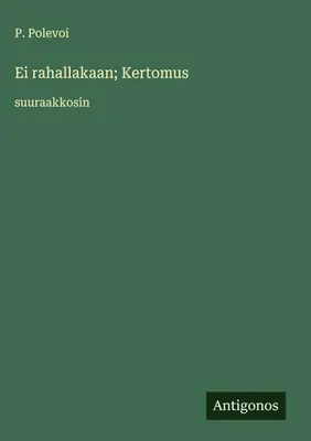 Produktbild von Ei rahallakaan; Kertomus