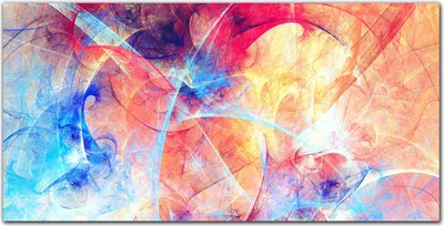 Produktbild von Coloray Bild aus Acryl 140 cm x 70 cm - Bild auf Acrylglas Gehärtetes Acryl Wohnzimmer Dekoration Wanddekoration Küche - Zusammenfassung Farbe Rauch