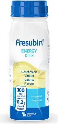 Produktbild von Fresubin Energy Drink Vanille Trinkflasche 4X200 ml