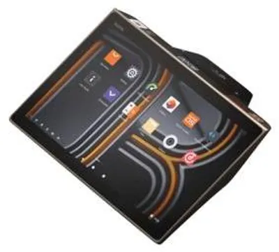 Produktbild von Sunmi Terminal D3 Mini GMS, Android 13, 10.1+4 inch, 3/32GB, 1 MP camera, 4G, Finger sensor, 80 mm printer, Scanner