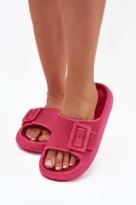Produktbild von Damen Schaum Plattform Sandalen Mit Schnalle Big Star RR274A583 Fuchsia 36