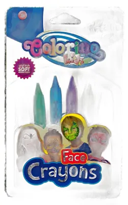 Zdjęcie produktu dla Kredki do malowania twarzy metaliczne 6 kolorów Colorino Kids