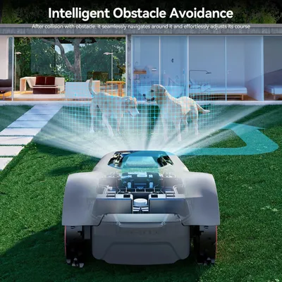 Produktbild von Roboter-Rasenmäher - Automatische Rasenmäher - Mähroboter - Gartenroboter - Rasenmäher - Steigungsfähigkeit 45%