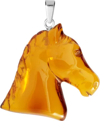 Produktbild von Ostsee-Schmuck Pferd Anhänger Bernstein