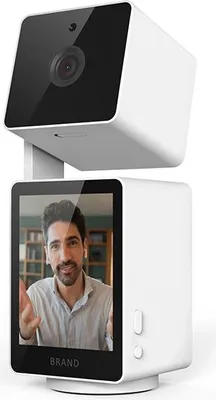 Image de INF Caméra IP 4MP avec écran 3.2", Appel Vidéo Bidirectionnel et Détection Bébé