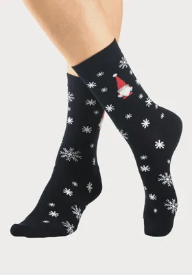 Produktbild von H.I.S. Basicsocken 3 -teilig 3x schwarz Größe 35/38