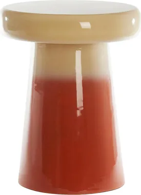 Produktbild von Light & Living - Beistelltisch Sakiz - Dunkelorange - 40.5x40.5x51cm