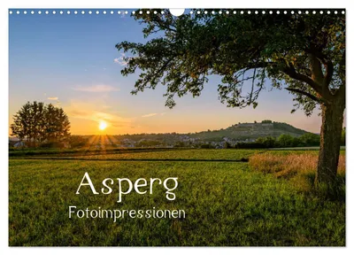 Zdjęcie produktu dla Asperg – fotoreportaż (kalendarz ścienny 2027, format DIN A3, poziomy), kalendarz miesięczny CALVENDO