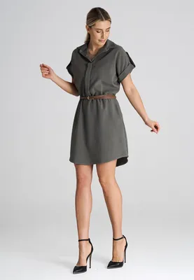 Produktbild von Figl Minikleid für Frauen Magassouba olive XL