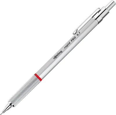 Produktbild von rOtring Rapid PRO Druckbleistift | 0,7 mm | Silver Chrome