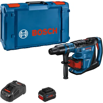 Immagine prodotto di Martello rotante a batteria BITURBO con SDS max GBH 18V-40 C, 2 x batteria, XL-BOXX