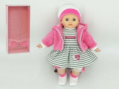 Produktbild von Lalka bobas 40cm z polskim dźwiękiem