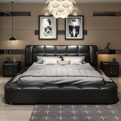 Produktbild von Luxur Polsterbett Designbett Textil Betten Doppelbett Bett Ehebett Design Luxus